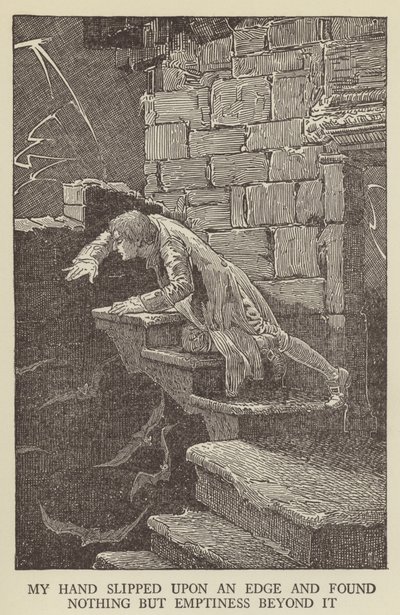 Ilustración de Secuestrado por Robert Louis Stevenson de Louis John Rhead