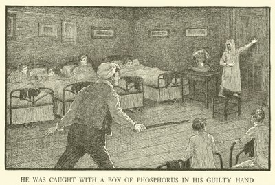 Ilustración para los Días de Escuela de Tom Brown de Louis John Rhead