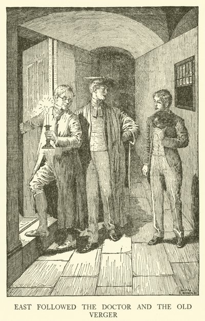 Ilustración para los días escolares de Tom Brown (grabado) de Louis John Rhead