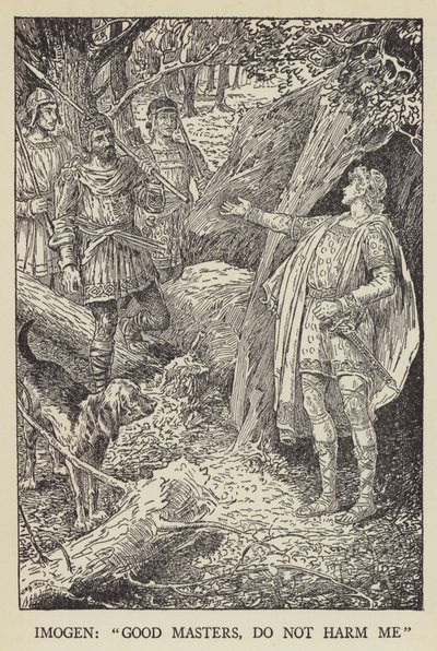 Imogen, buenos maestros, no me hagan daño de Louis John Rhead