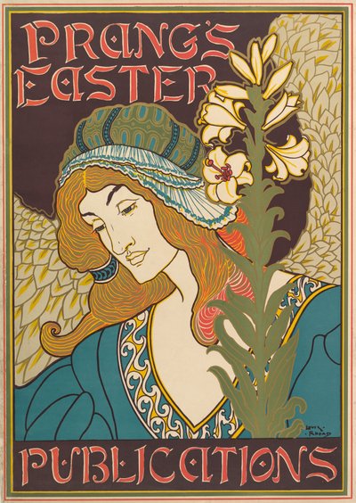 Publicaciones de Pascua de Prang, pub. 1895 de Louis John Rhead