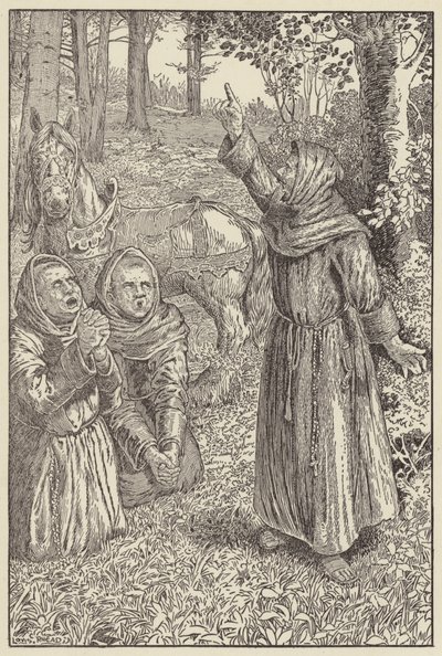 Reza más fervientemente, dijo Robin de Louis John Rhead
