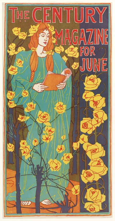 The Century Magazine para junio, pub. 1896 de Louis John Rhead