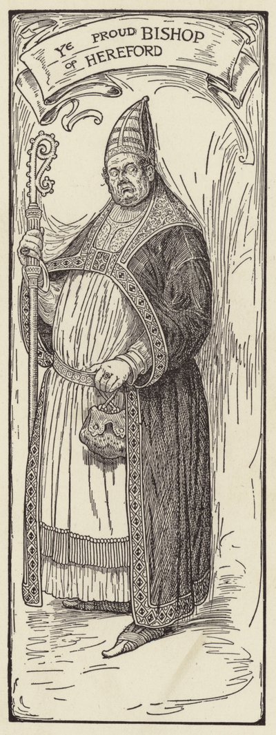 El orgulloso obispo de Hereford de Louis John Rhead