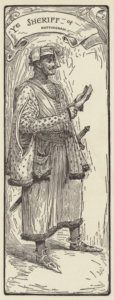 El sheriff de Nottingham de Louis John Rhead