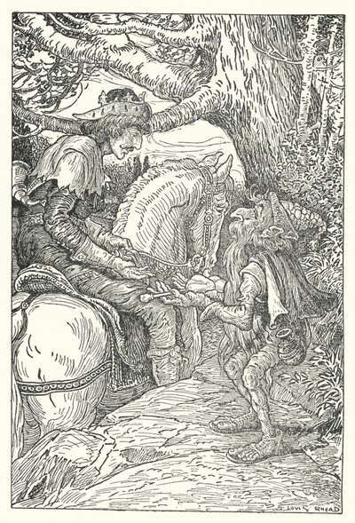 El Agua de la Vida (litografía) de Louis John Rhead