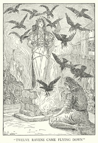"Doce cuervos bajaron volando" de Louis John Rhead