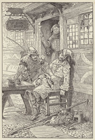 Con una sonrisa en su rostro, extendió la mano y sacó la orden de Louis John Rhead