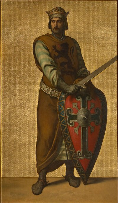 Roberto II de Jerusalén, 1872-1877 de Louis Joseph Gallait