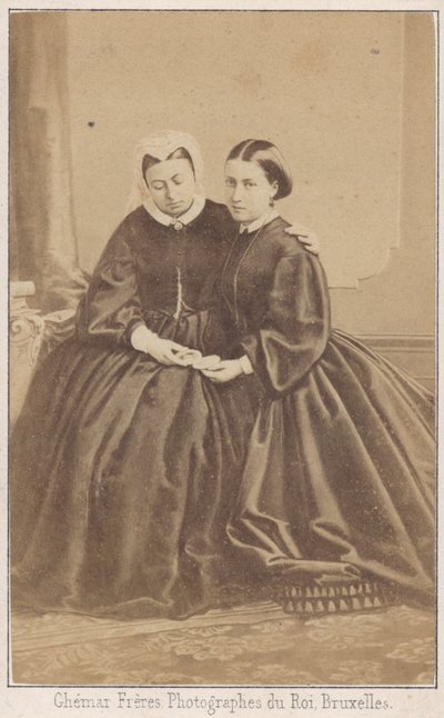 La Reina Victoria y su hija de Louis Joseph Ghemar