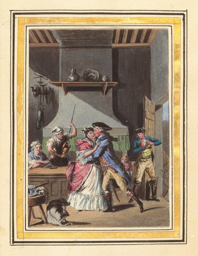 Histoire de Manon Lescaut volumen I, publicado 1797. Creadores: Louis-Joseph Lefevre, Jacques Joseph Coiny de Louis Joseph Lefevre, Jacques Joseph Coiny