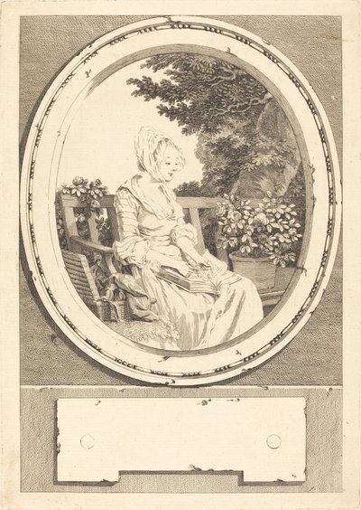 Hasta en la menor cosa de Louis Joseph Masquelier after Pierre Antoine Baudouin