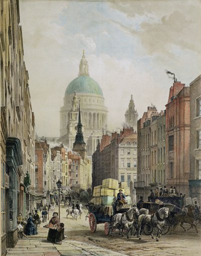 San Pablo desde Fleet Street de Louis Jules Arnout