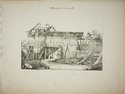 Molino en Gravelle, II de Louis Jules Frederic Villeneuve