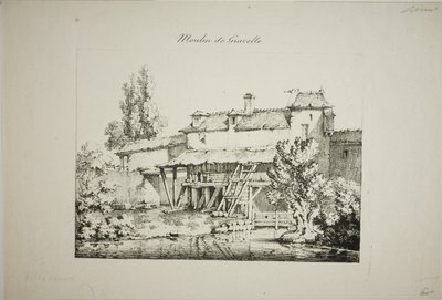Molino en Gravelle, I de Louis Jules Frederic Villeneuve