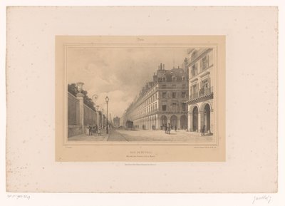 Vista de la Rue de Rivoli
Rue de Rivoli. Ministère des Finances et de la Marine (título en el objeto)
Rostros en París y sus alrededores (título de la serie)
París (título de la serie en el objeto) de Louis Julien Jacottet