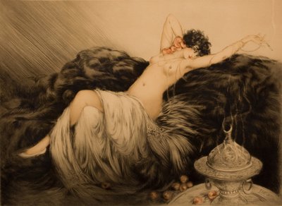 Desnudo con piel negra de Louis Justin Laurent Icart