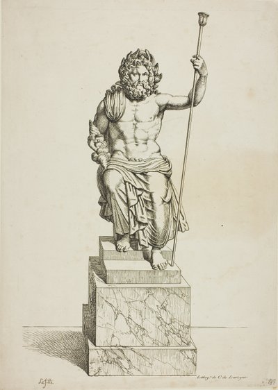 Júpiter, de la colección de M. Denon de Louis Lafitte
