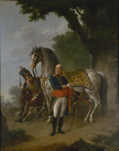 Retrato del General Joseph Marie Servan de Gerbey 1741-1808, c. 1800 de Louis Lafitte