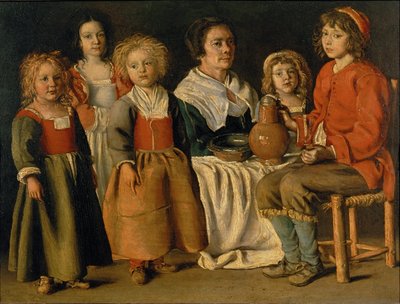 Comida de la tarde de Louis Le Nain