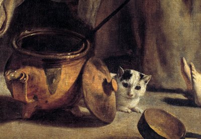 Familia de campesinos en un interior (detalle) de Louis le Nain
