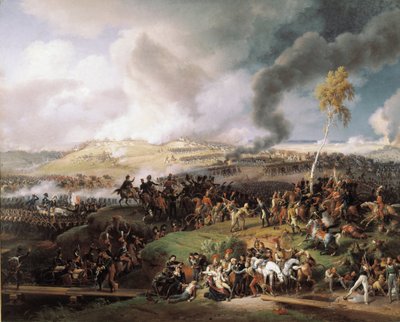 Batalla de Moscova (también Batalla de Borodino) (7 de septiembre de 1812) de Louis Lejeune