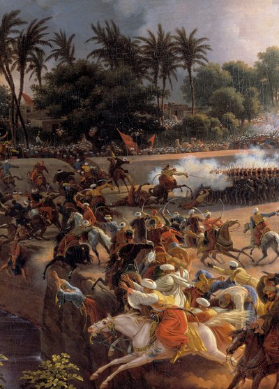 Campaña de Egipto (1798-1801): La batalla de las Pirámides, 21 de julio de Louis Lejeune