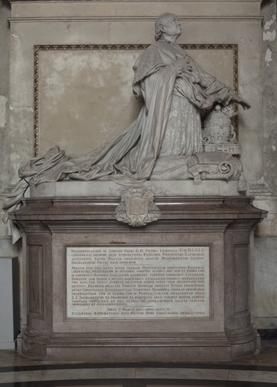 Monumento funerario a Pedro Ludovico Parisis de Louis Leon Cugnot