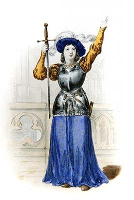 Juana de Arco, ilustración de 