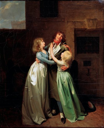 Una Despedida Lamentable, 1780s de Louis Leopold Boilly