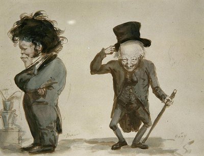 Abbe Hauy y Thenard de Louis Leopold Boilly