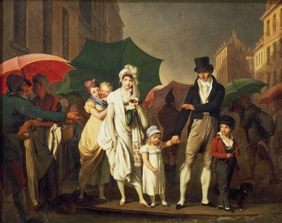 Aguacero de Louis Leopold Boilly