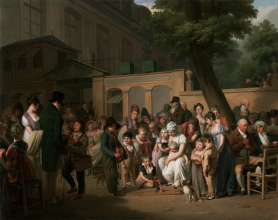 Entrada al Jardin Turc de Louis Leopold Boilly