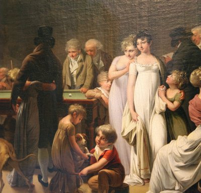Juego de billar de Louis Leopold Boilly