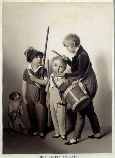 Mis pequeños soldados de Louis Leopold Boilly