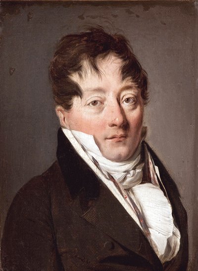 Retrato de Alexandre Balthazar Laurent Grimod de la Reyniere de Louis Leopold Boilly
