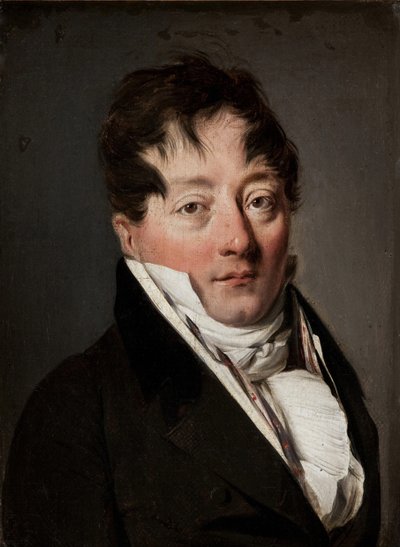 Retrato de Alexandre Balthazar Laurent Grimod de la Reynière 1758-1837 de Louis Leopold Boilly