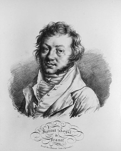 Retrato de Andre Marie Ampere (1775-1836) de Louis Leopold Boilly