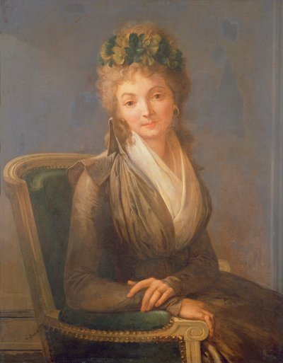 Retrato de Lucile Desmoulins, nacida Duplessis de Louis Leopold Boilly