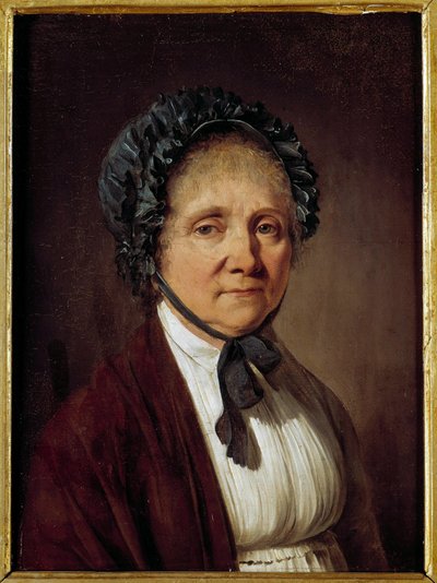 Retrato de Madame Nicolas Vincent Arnault, madre del escritor Antoine Vincent Arnault de Louis Leopold Boilly