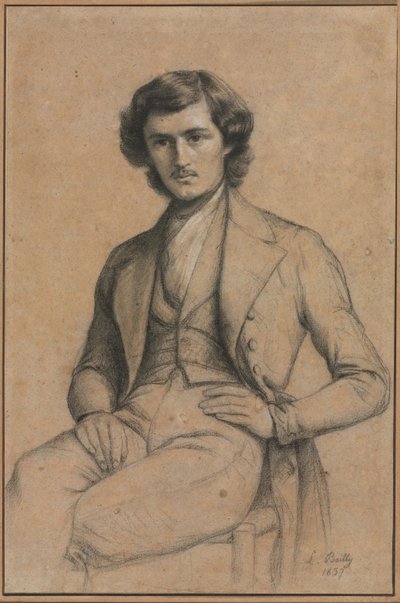 retrato de un joven de Louis Leopold Boilly