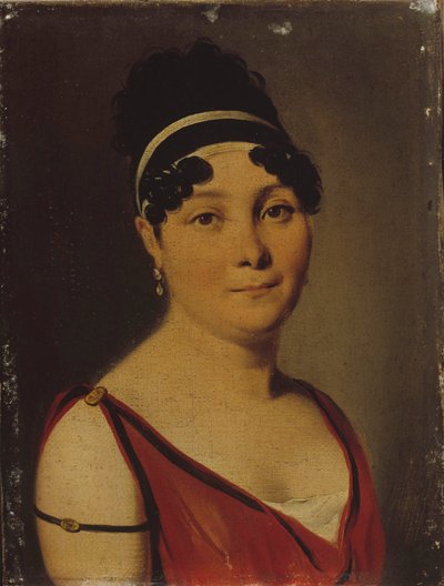Retrato de la cantante de ópera Caroline Branchu de Louis Leopold Boilly