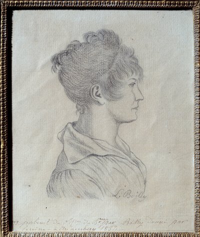 Retrato de perfil de Josephine de Beauharnais (1763-1814) de Louis Leopold Boilly