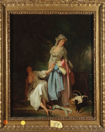 La bañista sorprendida de Louis Leopold Boilly
