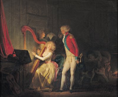 El concierto improvisado, o El precio de la armonía de Louis Leopold Boilly