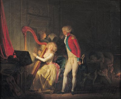 El concierto improvisado, o El precio de la armonía de Louis Leopold Boilly