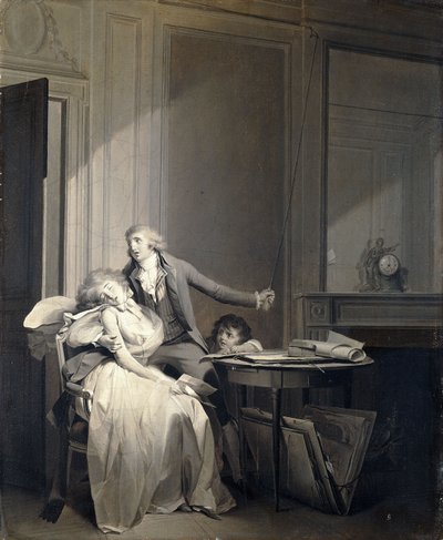 La carta o El desmayo de Louis Leopold Boilly