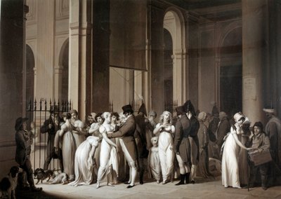 Las galerías del Palacio Real de Louis Leopold Boilly