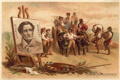 Los cosechadores por Louis Leopold Robert de Louis Leopold Robert
