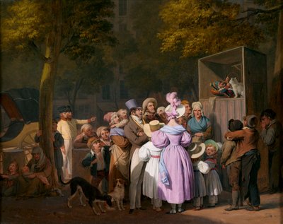 Louis-Léopold Boilly - El pobre gato de Louis Leopold Boilly
